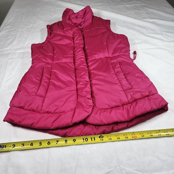 Newyork&Company women pink puffer vest jacket size S - Picture 16 of 16